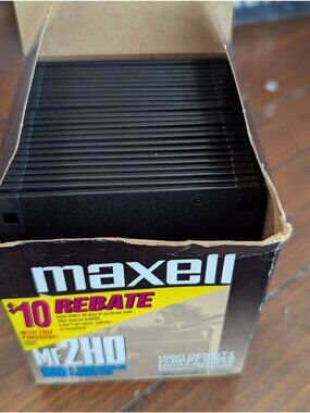 Maxell MF2HD High Density IBM & Compatible Floppy Disks - 24 disks